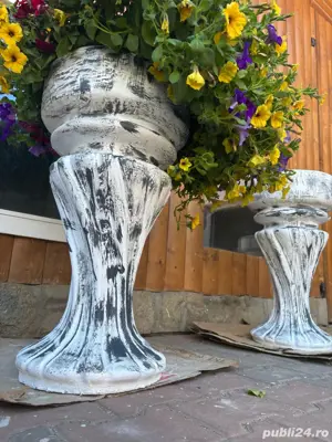 Ghivece din beton pentru flori - imagine 5