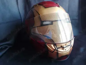 Casca Motocicleta Iron Man --- NOUA --- Kawasaki Suzuki Honda Yamaha KTM Ducati BMW Aprilia Racing - imagine 3 Casca Motocicleta Iron Man --- NOUA --- Kawasaki Suzuki Honda Yamaha KTM Ducati BMW Aprilia Racing - imagine 3