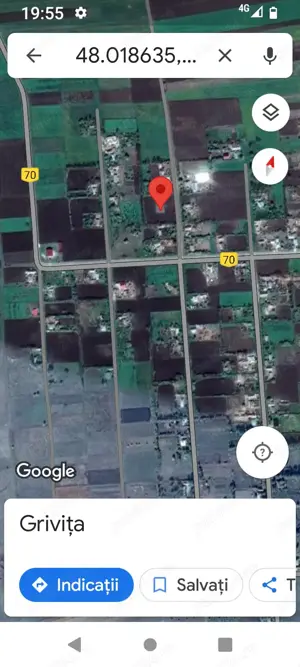 Vând teren intravilan în satul Grivița, com Cordăreni, jud Botoșani - imagine 3