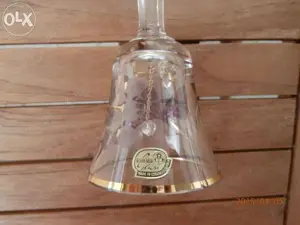 Clopotel din sticla de Boemia