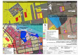 Vand 10436 mp teren industrial cu PUZ hala productie nepoluanta zona aeroport