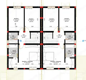Mehala - Teren intravilan - S:440mp - FS:17m - Proiect duplex - imagine 4