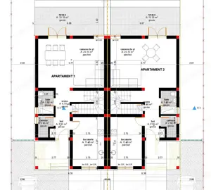 Mehala - Teren intravilan - S:440mp - FS:17m - Proiect duplex - imagine 3