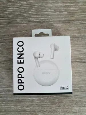 Vând căști Oppo Enco Buds 2 - albe, SIGILATE - 100 de lei!