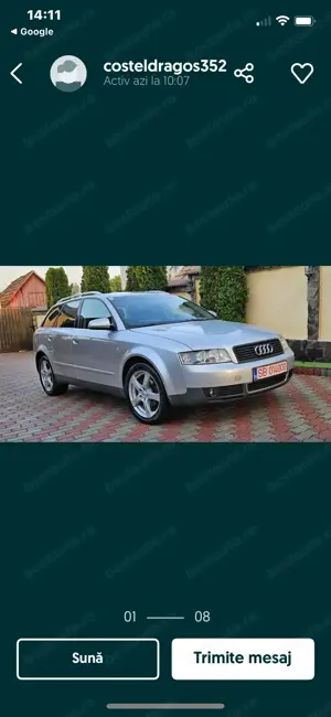Motor 1.9 alh Audi a 4 an 2002