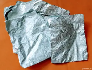 12 Foi de aluminiu pentru ornamente de om de Crăciun 