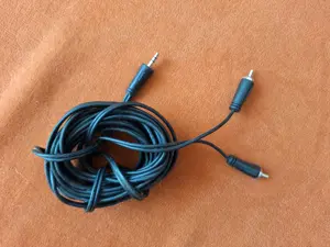 Cablu audio stereo, lungime 12 m, jack 3.5mm tata - la - RCA tata