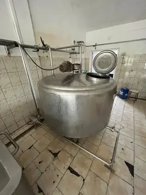 Utilaje fabrica prelucrare lapte