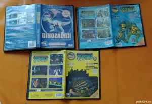 3 cutii carcase goale fără DVD