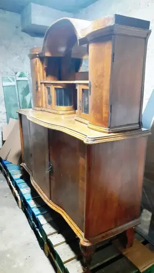 Vitrina Veche Din Lemn