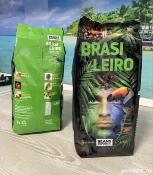 Cafea boabe Brasileiro 100% Arabica, Beans Republic, 1 kg - imagine 4