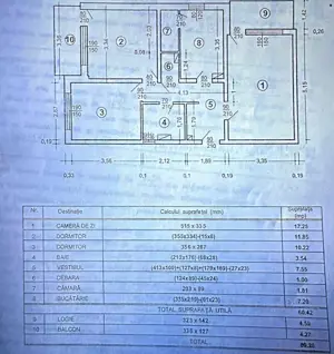 Apartament 3 camere - decomandat - bd.Timisoara - imagine 16