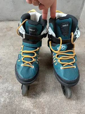 Role Oxelo Junior Fit 5, reglabile 32-41 - imagine 3