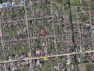 Casa neterminata langa Timisoara, Sacalaz, central, asfalt, utilitati, 1015 mp, FS=15,38mp. Com=0% - imagine 17