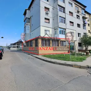 Apartament 2 camere, parter/Potențial comercial – Tecuci
