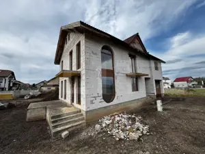 Casă la roșu YTong, de vanzare, cu 4 camere si garaj, zona Micesti - imagine 2