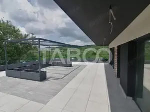 Casa individuala in natura terasa mare si piscina interioara Cisnadie - imagine 6