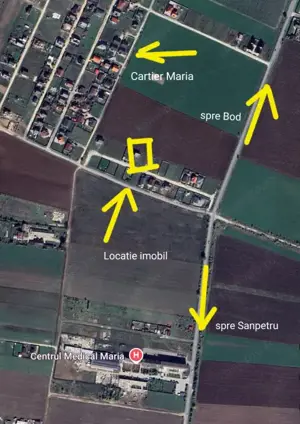 Casa dispusa pe parter si mansarda, 500mp teren - imagine 4