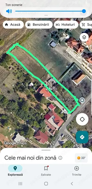 De vanzare, direct de la proprietar, teren intravilan pe str. Pădurii  Oradea, Oncea ! - imagine 2