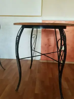 Masa si scaune din fier forjat - imagine 4