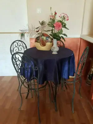 Masa si scaune din fier forjat - imagine 2