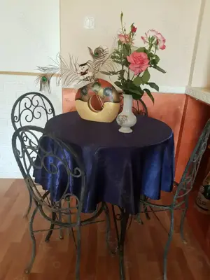 Masa si scaune din fier forjat - imagine 5