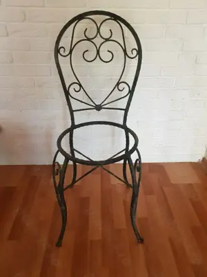 Masa si scaune din fier forjat - imagine 3