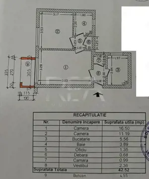 Apartament 2 camere Obor – modern, mobilat și complet utilat - imagine 9