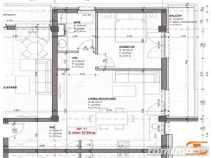 bloc nou 2025 ap 2 cam et 1 sau 2 open space - imagine 8