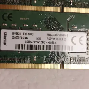 memorii ram 32GB laptop notebook 4 x 8GB  - imagine 2