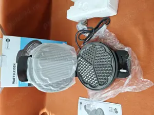 Aparat de gofre - WAFLLE, sandwich, putere: 1200 W, NOU - imagine 4