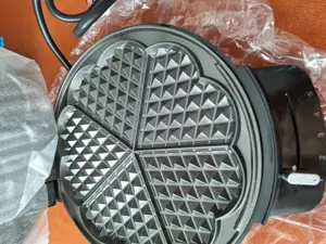 Aparat de gofre - WAFLLE, sandwich, putere: 1200 W, NOU - imagine 3