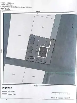 Vând TEREN INTRAVILAN în CÂMPENEȘTI (cu certificat de urbanism de informare) - imagine 8