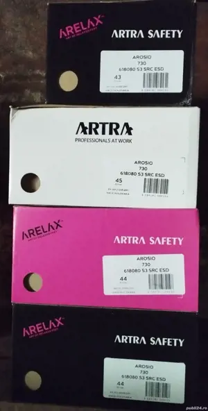 Pantofi de protectie(cu bombeu) ARTRA AROSIO 730 - imagine 3