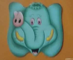 Semn de carte, elefant