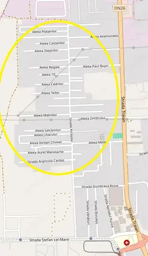 Teren intravilan construibil   750 mp  in ARCASILOR , Galati - imagine 2