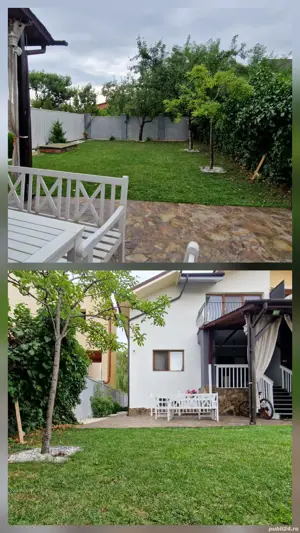 PROPRIETAR Casa superba mobilata lux,tip duplex  cu garaj generos toate utilitatile,langa centura