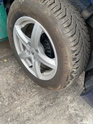 jante r16 cu anvelope iarna dot 2022 renault dacia  - imagine 3