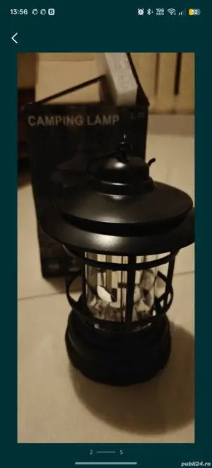 Lampa Camping cu LED-uri 3 baterii AA - imagine 2