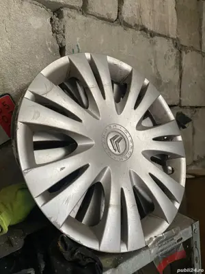 set capace  si jante tabla r16 Citroen originale
