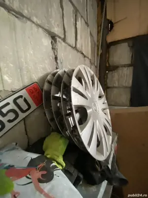 set capace  si jante tabla r16 Citroen originale - imagine 2