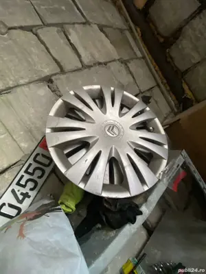 set capace  si jante tabla r16 Citroen originale - imagine 3