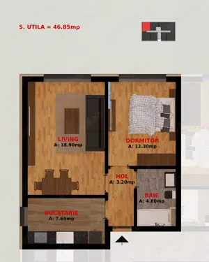 Garsoniere si Apartamente doua camere. Comision 0% - imagine 7