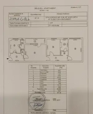 Apartament 3 camere Brâncoveanu