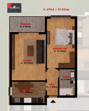 Apartamente doua camere si Garsoniere Dobroesti Ilfov. Comision 0% - imagine 9