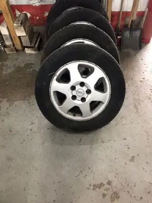 Vând roți complete jante aliaj de 16''+1rezerva.