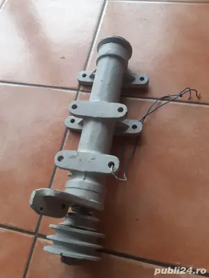 ax circula cu fulie si sistem de prindere din fonta - imagine 4