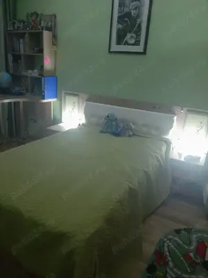 birou +pat cu noptiere+saltea ortopedica - imagine 6