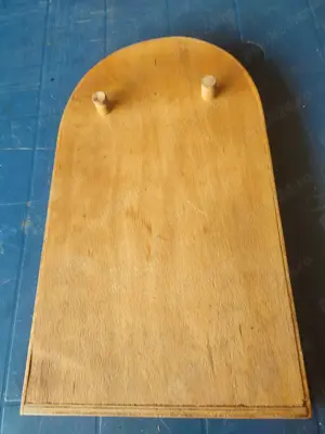 Vechi joc de pindball, din lemn, starea din poze, circa anii '50 - imagine 4