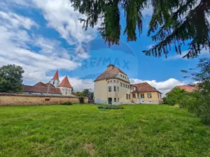 Fostă școală săsească semnată de Fritz Balthes – Bruiu, Sibiu